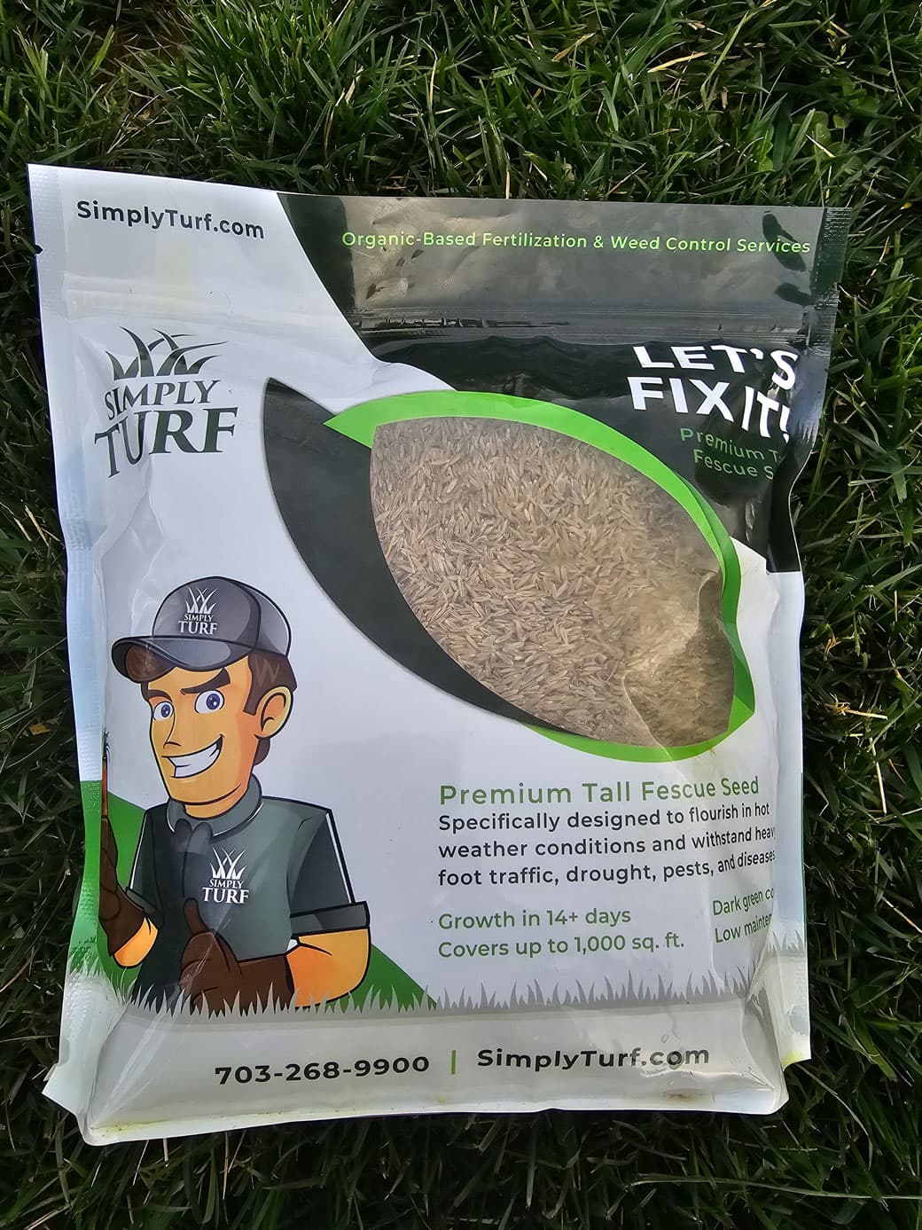 Premium blue-tag certified grass seed